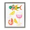 Stupell Industries Summer Seafood & Wine Floating Frame, design by EttaVee